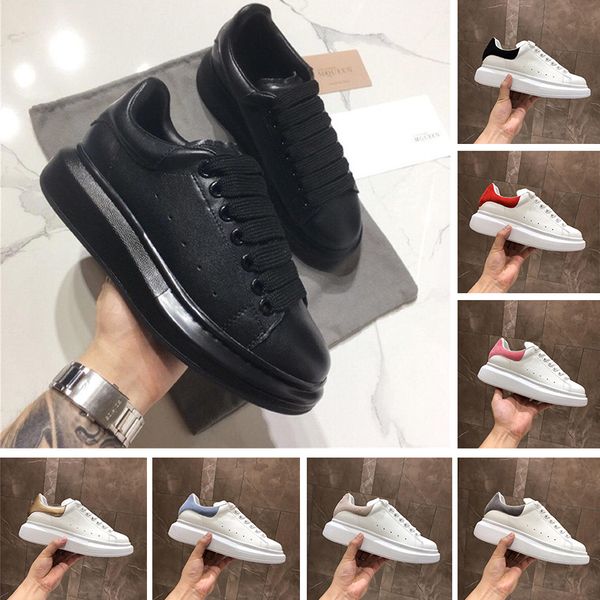 

designer womens sneakers fashion platform trainers mens triple black vintage white casual shoes snake back leather chaussures pour hommes