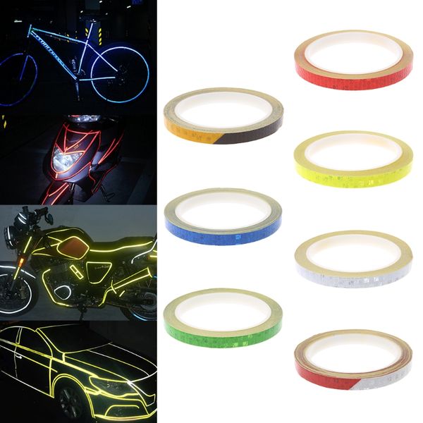 

bicycle reflector reflective sticker safety warning cycle fluorescent decal tape safety cycling accessories