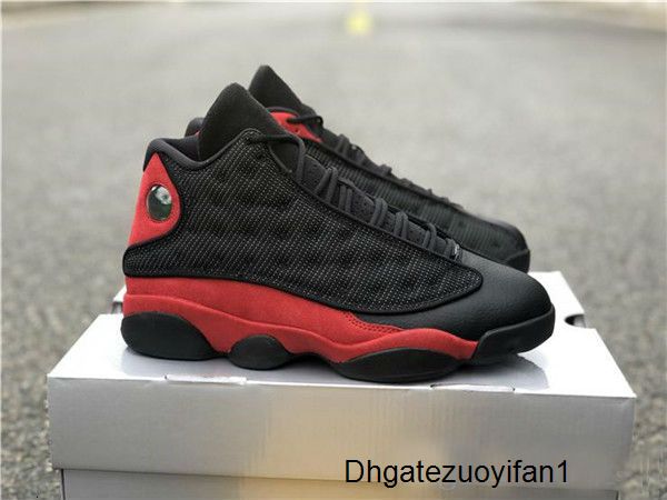 

new bred 13s 3m reflective black red xiii men basketball shoes sports sneakers fashion trainers designer sneakers trainers