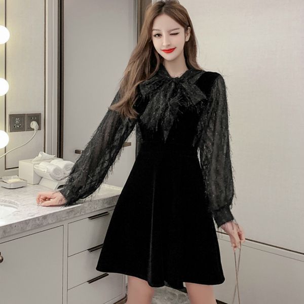 

women clothing sets spring fall retro fringed blouse + high waist tank dress women two piece sets office lady outfits ta9252, White