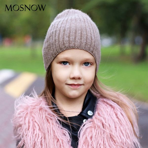 

winter beanies for kids cap hair blend warmer hats new design children striped daily outdoor girl boy hats bonnet
