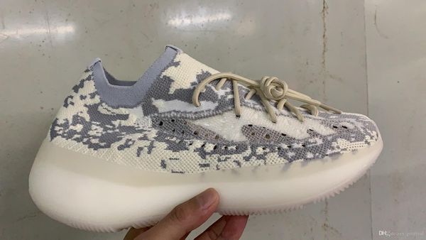 

boy girl casual shoes v3 kanye west 380 v3 shoes new designer shoes outdoor black white alien green sneaker fashion men women chaussures