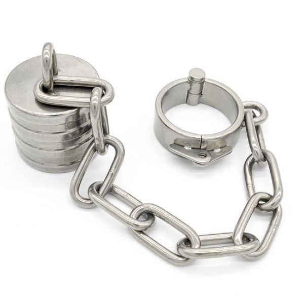 

t8754 steel 16oz male ball stretchers scrotum chain testicle chastity device stainless rxmna