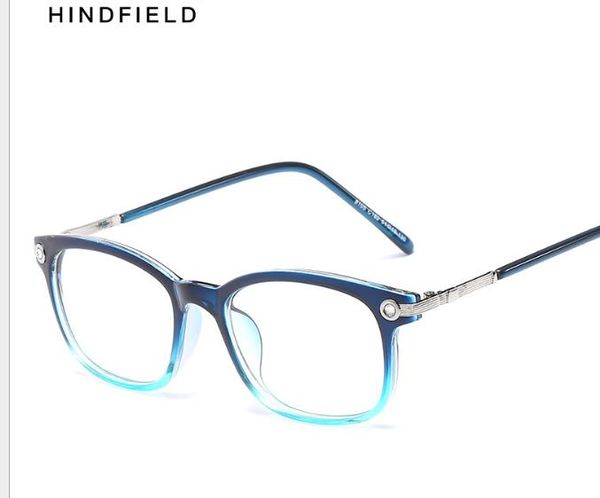 

retro fashion flat glasses metal glasses frame men's and women's general glasses, White;black