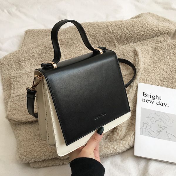 

new handbag women's 2019 new small square bag fashion one-shoulder slanted bag