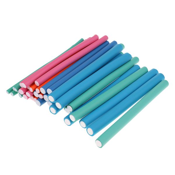 

36 pieces foam hair perm rods magic curls curlers rollers styling tool