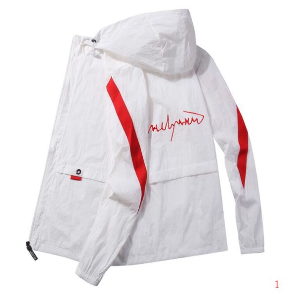 

fashion mens designer jackets brand streetwear for men sun-protective jacket breathable casual clothing m-4xl zwn204257, Black;brown