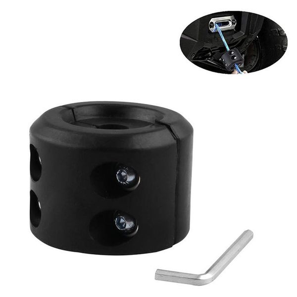 

winch cable hook sser rubber for cushion 0.196 kg for kfi atv black