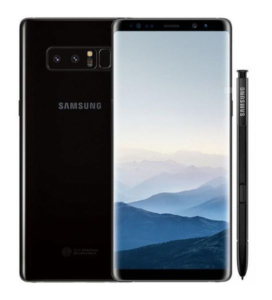 

refurbished original samsung galaxy note 8 n950f n950u 6g/64g dual rear cameras 12mp 6.3inch unlocked mobile phone 4g lte