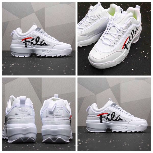 

2019 New Sawtooth 2 Disruptors Running Shoes for Men Women Piink Yewllow White Zapatillas Ladies Designer Luxury Chaussure Sports Sneakers