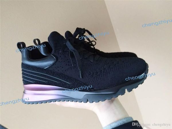 

luxury designer men casual shoes mens womens fashion sneakers party platform shoes velvet chaussures sneakers, Black