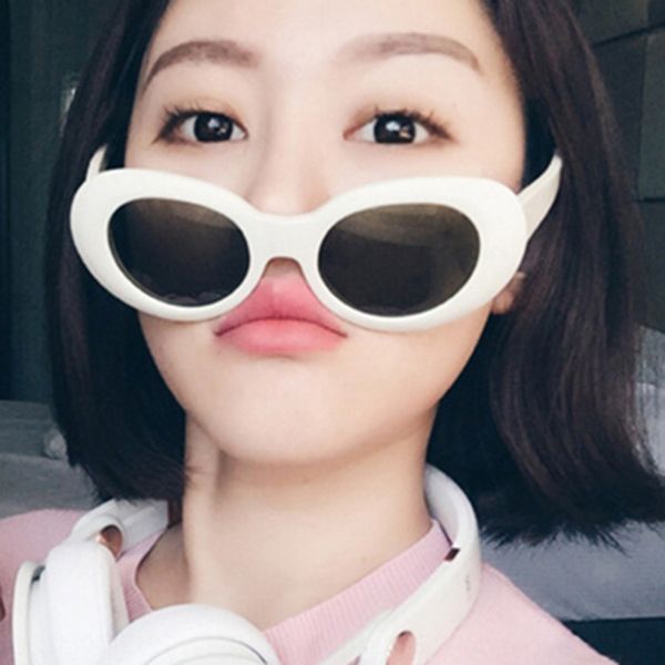 

alien oval personalized fashion star star sun sun glasses alien oval sunglasses personalized fashion sunglasses, White;black