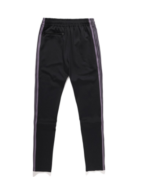

бабочка вышивка сыпучие fit sweatpants японский дизайнер фиолетовый полосы трек брюки пят хип-хоп уличная, Black
