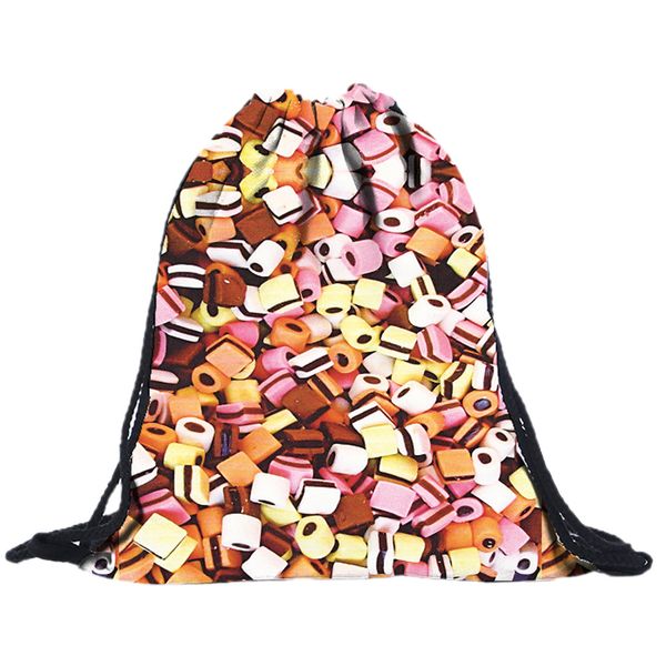 

drawstring backpack student sports drawstring bag small backpack printing backpacks 3d printing bags