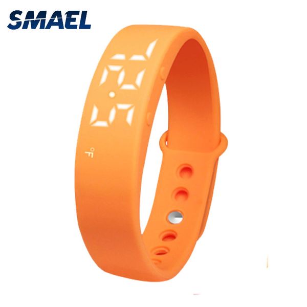 

led sport multifunctional men wristwatch step counter uhr digital fashion clock watches for male sl-w5 relogios masculino, Slivery;brown