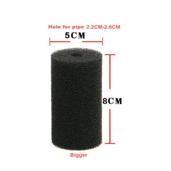 

3pcs sponge skin cover aquarium safety mesh filter guard fish shrimp protector pre filter input output