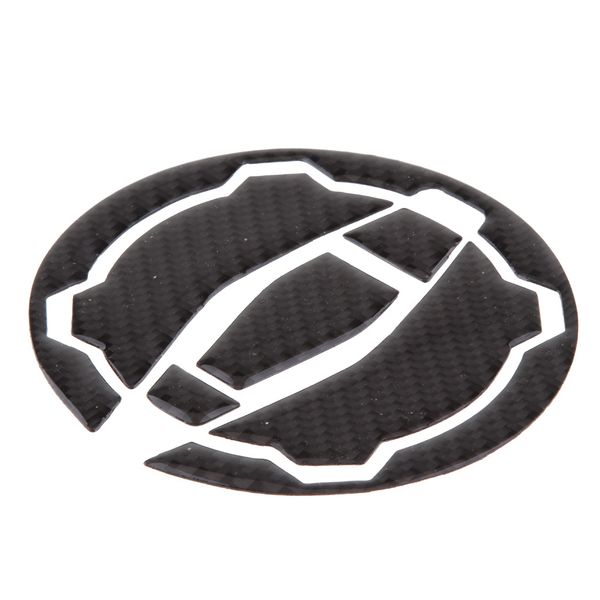 

carbon fiber fuel tank cap cover pad decal for kawasaki z900