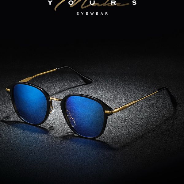 

jyjewel 2018 new sunglasses men and women fashion polarized sunglasses color film driving female models, White;black