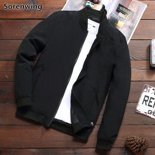 

2020 men's spring autumn jacket mens jackets and coats casual man jackets new fashion outdoors clothes windbreakers coat for men, Black;brown