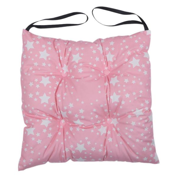 

square cotton dining chair pad cushion with ties home bar stool seat cushion