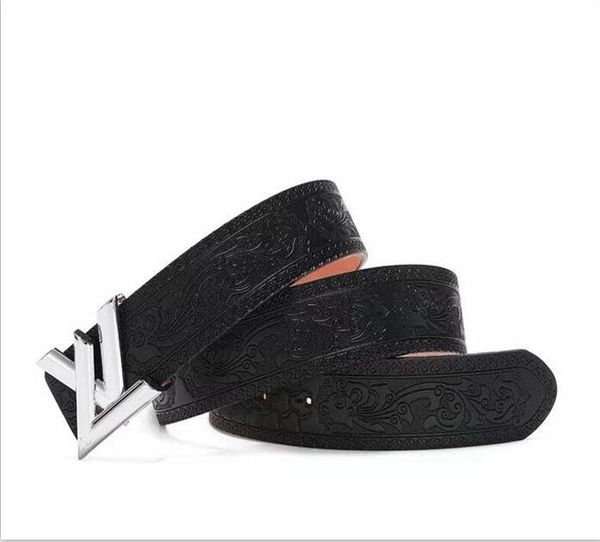 

designer belts luxury belts for men big buckle belt fashion mens leather belts wholesale q4, Black;brown