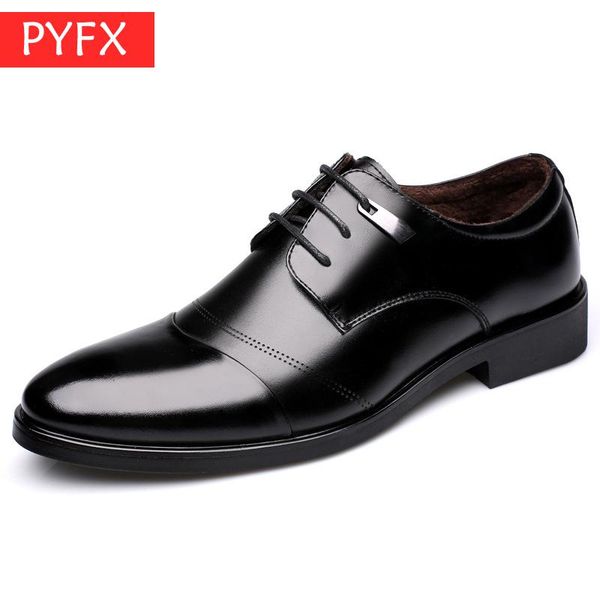 

2019 new men's business dress black classic leather brogues italian luxury banquet party workplace mens brown dress shoes