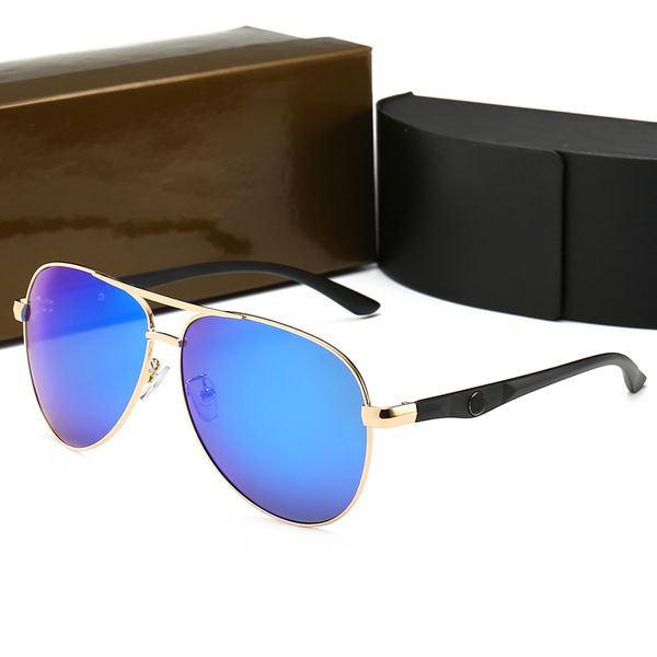 

fashion famous brand designer men uv400pc metal lens sunglasses trend universal face shape uv protection outdoor glasses au2, White;black