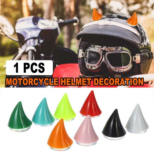

motorcycle helmets 1pcs helmet devils horn angle horns with sucker headwear suction cups decoration accessories