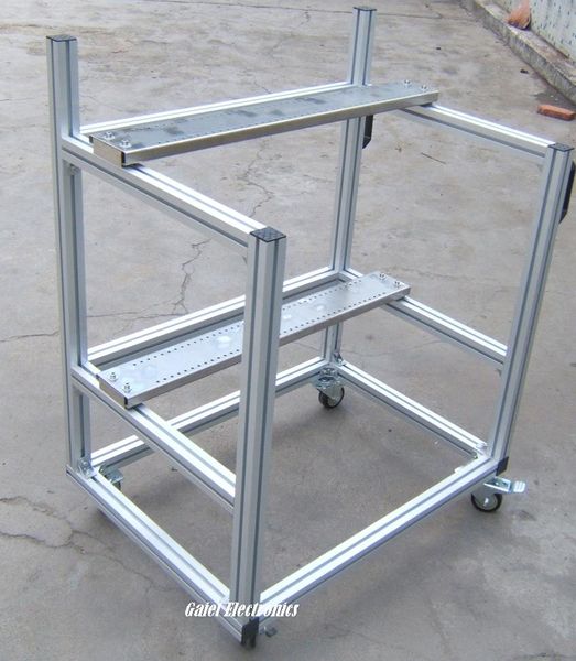 

yamaha feeder storage cart d/c/cl/fs model l800*w600*h1100 for smt pick and place machine with aluminum material