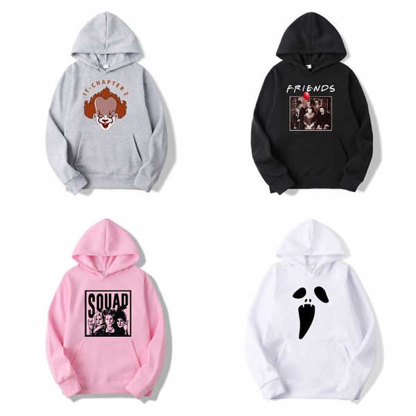

pennywise hoodies it chapter two sweatshirt fleece divers streetwear mantle men couple wear harajuku drop shipping