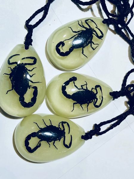 

yqtdmy 12 pcs personality magic scorpion pendant charming accessory, Silver