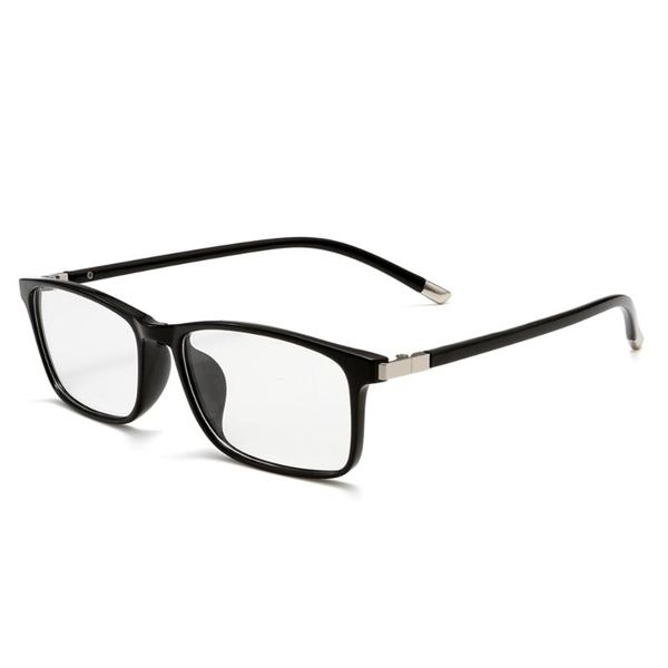 

rectangle blue light blocking glasses tr90 frame computer vedio eyewear unisex, White;black