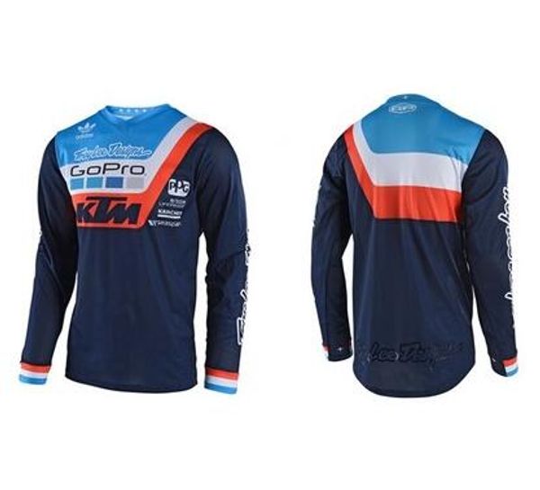 

2019 Brand-КТМ Мотокросс Трикотажные футболки OFF ROAD мотоцикл велосипед Велоспорт Джер