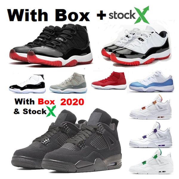 

2020 new trainers 11s low unc wmns low white bred 11 4 orange metallic 4s court purple basketball shoes university orange sneakers