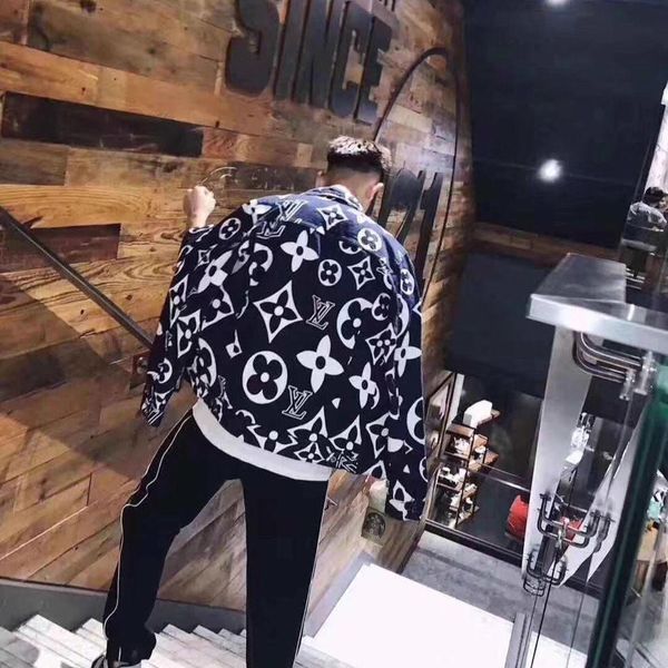 

men's jacket jacket 2020 spring denim jacket fashion trend casual fast hand red western style simple and easy, Black;brown