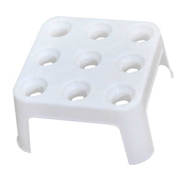 

9 holes tray winebottle cleaningand drying rack for beer, wine, white