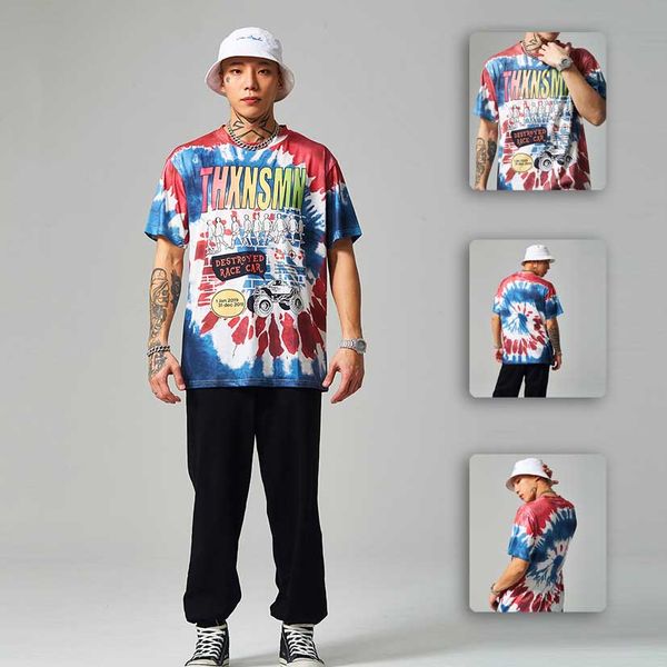 

2020ss new arrival men's t-shirts fashion men's european and american style short-sleeved t-shirt casual loose breathable tee size, White;black