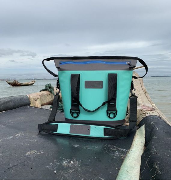

30can of ice pack yt outdoor picnic vacuum in ulation pack tpu wide mouth big capacity ice bucket waterproof bag incubator cooler ice bag