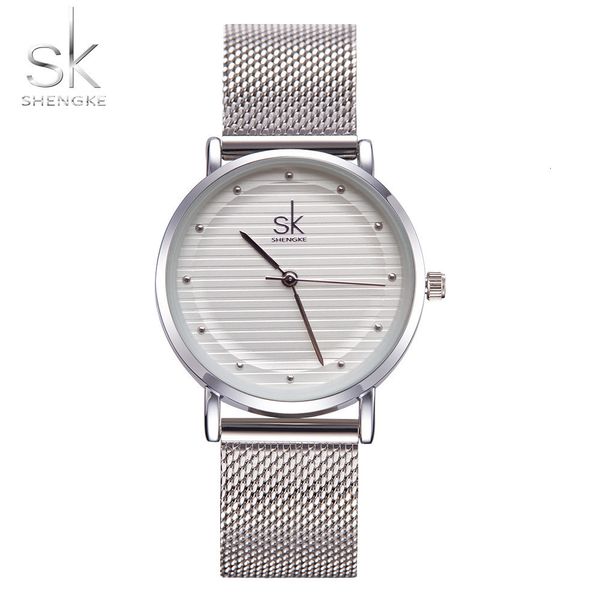 

heat sell ma'am wrist watch woman section steel net bring waterproof concise quartz sale women's fashion women watches master wris, Slivery;brown