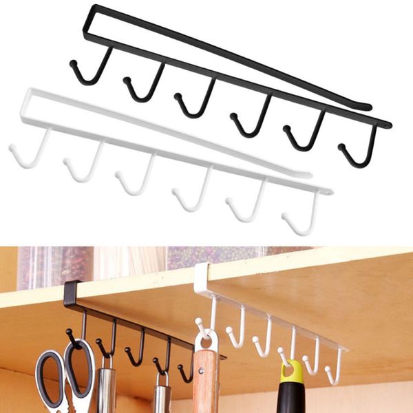 

largest supplier practical under shelf cup mug hangers closet storage rack aluminium cabinet hook