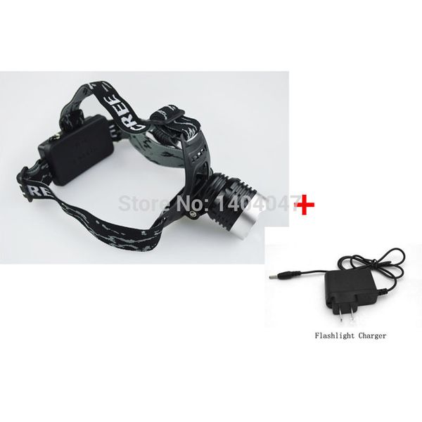 

cree led headlight xml-u2 t6 led 1200lm searchlight 3 modes cree hike cycling headlamp light + 1 universal eu/us plug charger