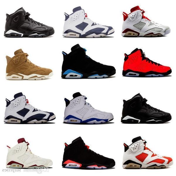 

boxshoes with 6s vi mans basketball shoes bull carmine infrared oreo whiteinfared black cat sport blue olympic sale sneakers