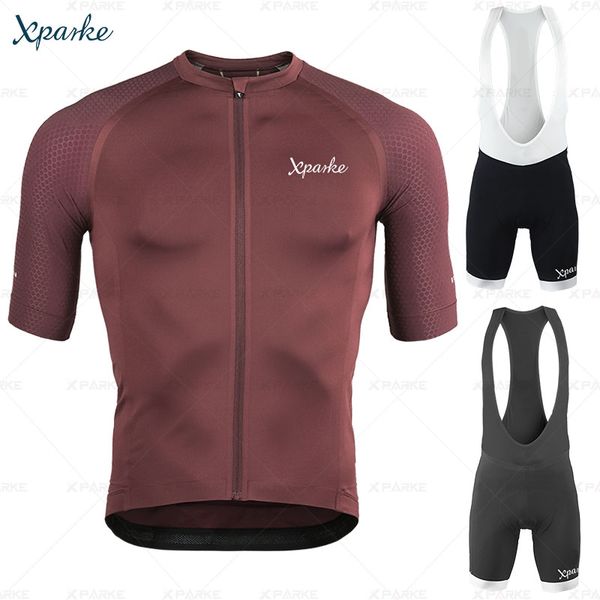 

raphaing cycling jersey set men cycling clothing suits quick dry bicycle breathable sportswear short sleeve bike uniform, Black;blue