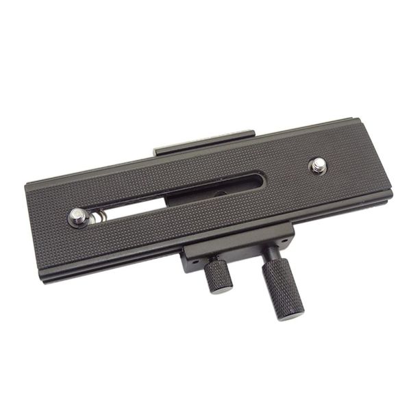 

2-way macro rail slider tripod head pgraphy dslr camera stabilizer