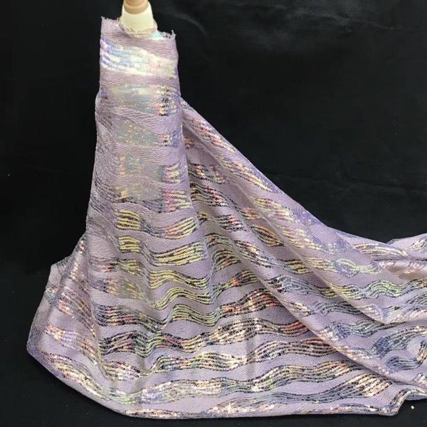 

rose gold african lace fabric 2020 lace sequins french net tulle mesh fabrics latest onion color fabrics, Pink;blue