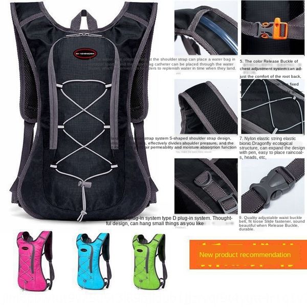 

anda0 cross-country running men's and bicycle mountaineering women's water bag ultra light marathon backpack cycling backpack spor