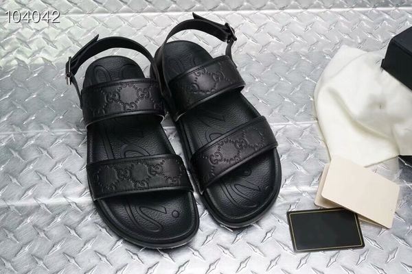 

Bees ACE Designer slipper Gear bottoms mens striped sandals black men causal Non-slip summer huaraches slippers flip flops 38-45