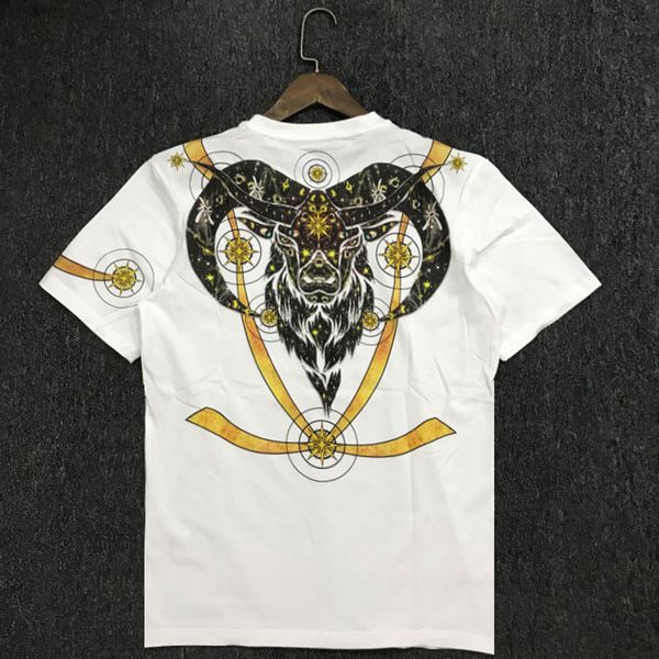 

знаменитые мужчины толстовка футболка летний принт повседневная хлопок с коротким рукавом мужчины женщины футболки тройники s-2xlts01, White;black