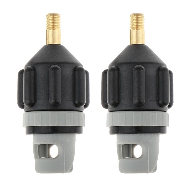 

2pcs inflatable boat pump valve adapter sup paddle board kayaking adaptor