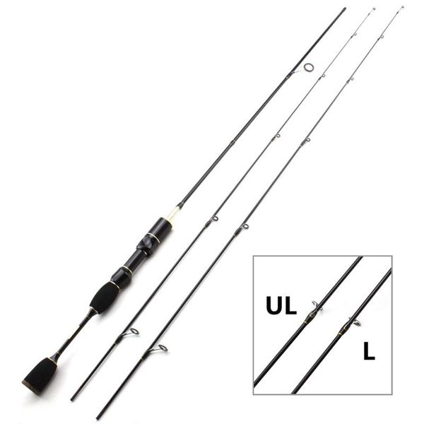 

1.8m ul/l power 2 tips fishing rod casting spinning fishing rod carbon fiber for lure weight 2-5g